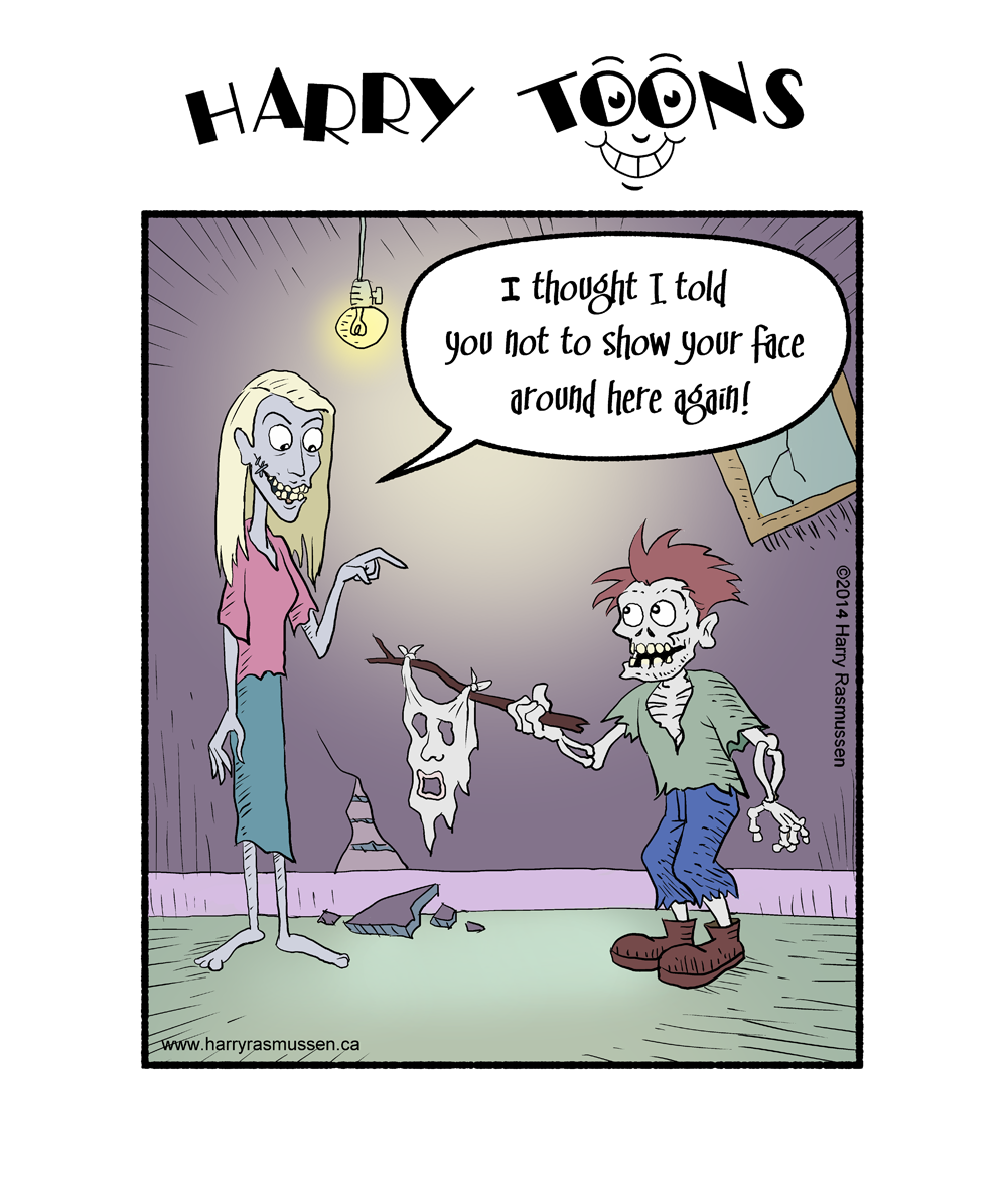 Harry Toons – Zombie Face
